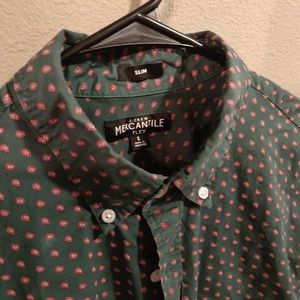 Banana Republic slim large button down shirt